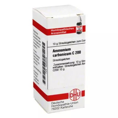 DHU Amonio carbonicum C 200 Gl, 10 g DHU Amonio carbonicum C 200 Gl, 10 g