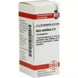 APIS MELLIFICA C 6 glóbulos, 10 g