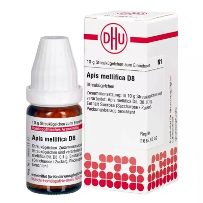 Apis Mellifica D8 Glóbulos (10 g)