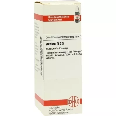 ARNICA D 20 Dilución, 20 ml