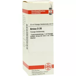 ARNICA D 20 Dilución, 20 ml