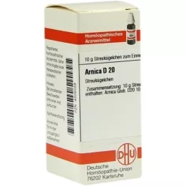 ARNICA D 20 glóbulos, 10 g