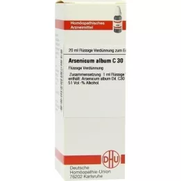 ARSENICUM ALBUM Dilución C 30, 20 ml