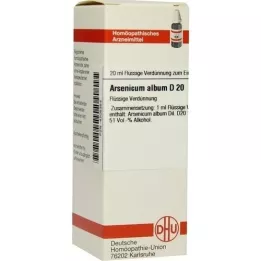 ARSENICUM ALBUM D 20 Dilución, 20 ml