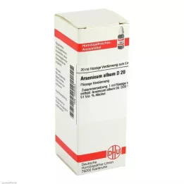 ARSENICUM ALBUM D 20 Dilución, 20 ml