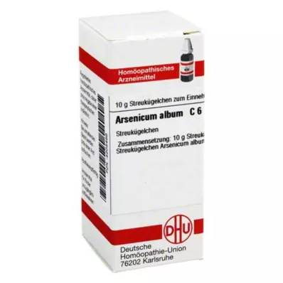 ARSENICUM ALBUM C 6 glóbulos, 10 g