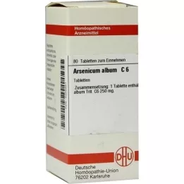 ARSENICUM ALBUM C 6 comprimidos, 80 uds