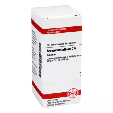 ARSENICUM ALBUM C 6 comprimidos, 80 uds