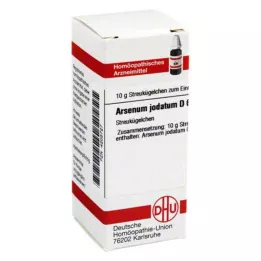 ARSENUM JODATUM D 6 glóbulos, 10 g