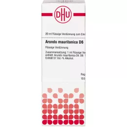 ARUNDO mauritanica D 6 Dilución, 20 ml