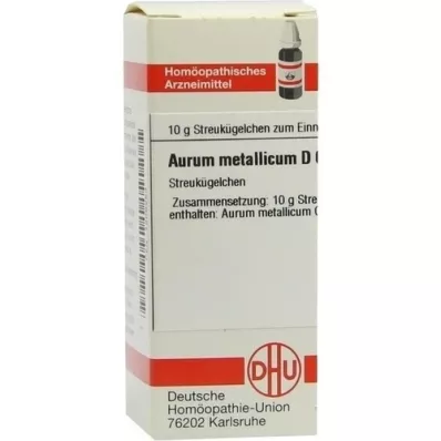 AURUM METALLICUM D 60 glóbulos, 10 g