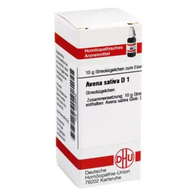 AVENA SATIVA D 1 glóbulos, 10 g