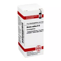 AVENA SATIVA D 6 glóbulos, 10 g