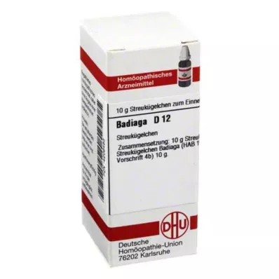 BADIAGA D 12 glóbulos, 10 g