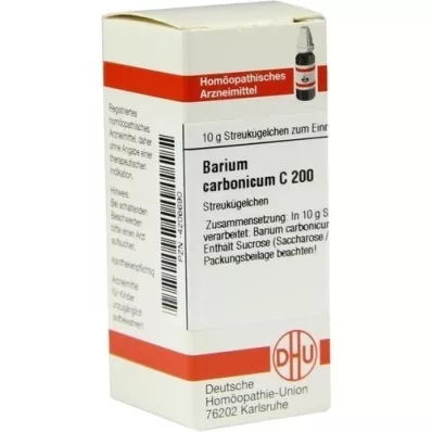 BARIUM CARBONICUM C 200 glóbulos, 10 g