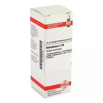 BELLADONNA Dilución C 30, 20 ml