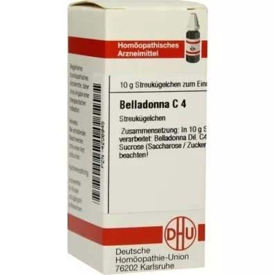 BELLADONNA C 4 glóbulos, 10 g