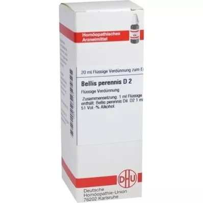 BELLIS PERENNIS D 2 Dilución, 20 ml