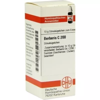 BERBERIS C 200 glóbulos, 10 g
