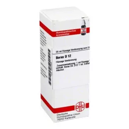 BORAX D 12 Dilución, 20 ml