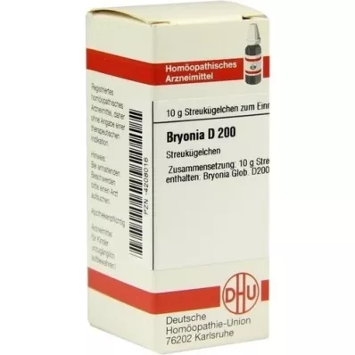 BRYONIA D 200 glóbulos, 10 g