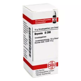 BRYONIA D 200 glóbulos, 10 g