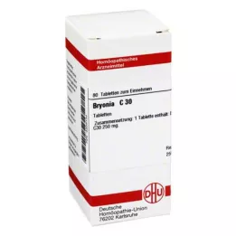 BRYONIA C 30 comprimidos, 80 uds