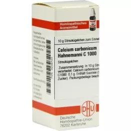 CALCIUM CARBONICUM Hahnemanni C 1000 glóbulos, 10 g