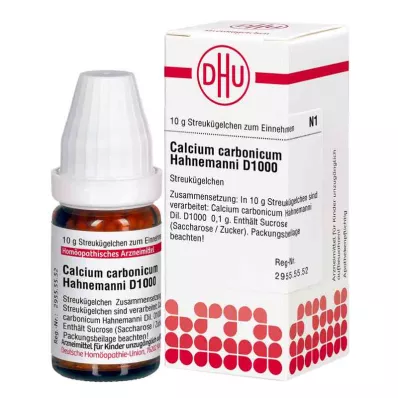 Calcio Carbonicum D1000 Glóbulos Hahnemanni (10 g)