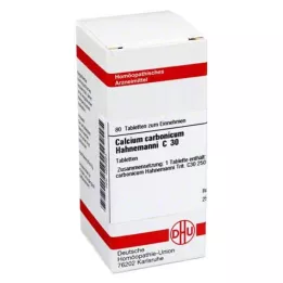 CALCIUM CARBONICUM Hahnemanni C 30 Comprimidos, 80 uds