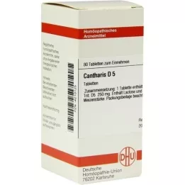 CANTHARIS D 5 tabletas, 80 piezas