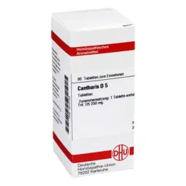 CANTHARIS D 5 tabletas, 80 piezas
