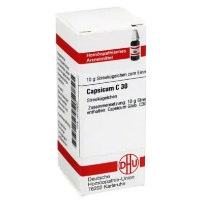 DHU Capsicum C 30 glóbulos, 10 g