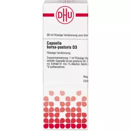 CAPSELLA BURSA pastoris dilución D 3, 20 ml