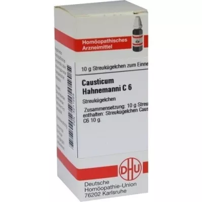 CAUSTICUM HAHNEMANNI C 6 glóbulos, 10 g