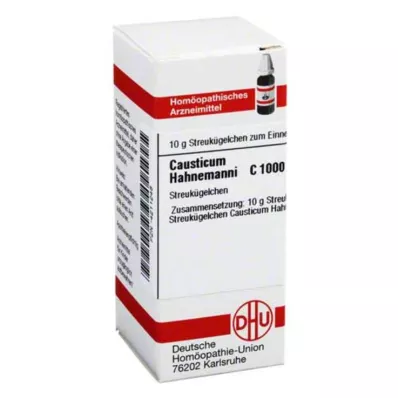 CAUSTICUM HAHNEMANNI C 1000 glóbulos, 10 g