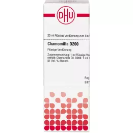 CHAMOMILLA Dilución D 200, 20 ml