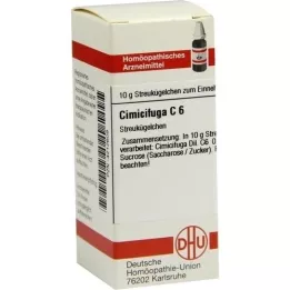 CIMICIFUGA C 6 glóbulos, 10 g