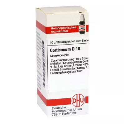 CORTISONUM D 10 glóbulos, 10 g CORTISONUM D 10 glóbulos, 10 g