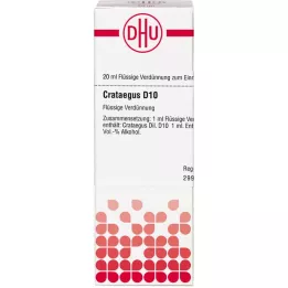 CRATAEGUS D 10 Dilución, 20 ml