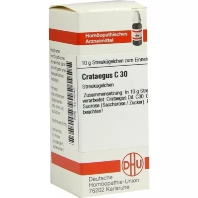 CRATAEGUS C 30 glóbulos, 10 g