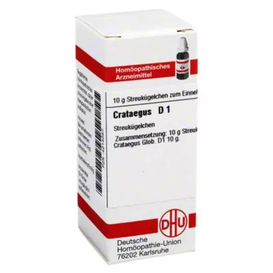 DHU Crataegus D 1 glóbulo, 10 g