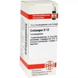 CRATAEGUS D 12 glóbulos, 10 g