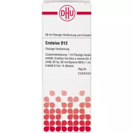 CROTALUS D 12 Dilución, 50 ml