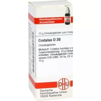 CROTALUS D 30 glóbulos, 10 g