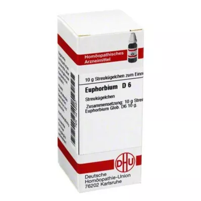 DHU Euforbio D 6 glóbulos, 10 g