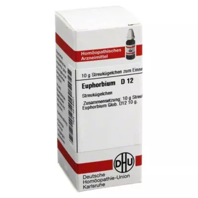 DHU Euforbio D 12 glóbulos, 10 g
