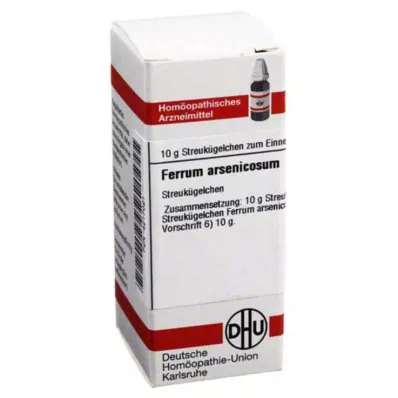 FERRUM ARSENICOSUM D 12 glóbulos, 10 g