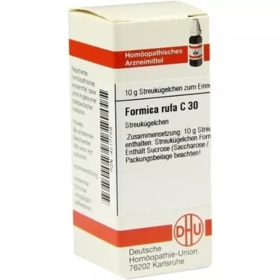 FORMICA RUFA C 30 glóbulos, 10 g