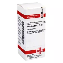 FORMICA RUFA D 30 glóbulos, 10 g